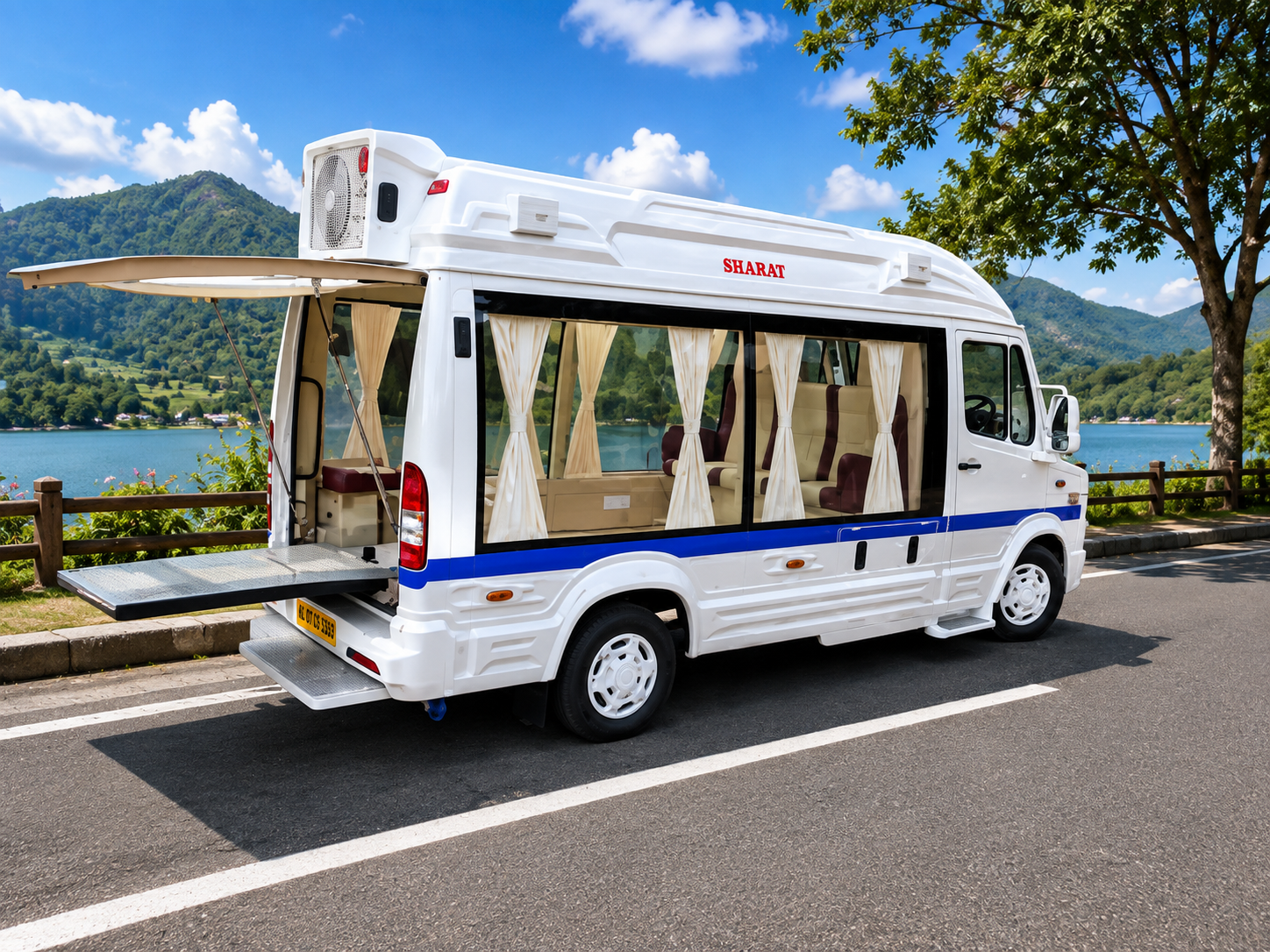 Royal Send Off Glass Van Coimbatore