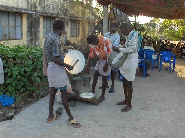 Drums and Crackers Coimbatore Funeral